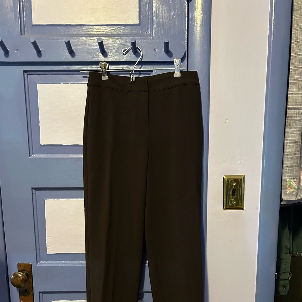 St John size 2 black slacks